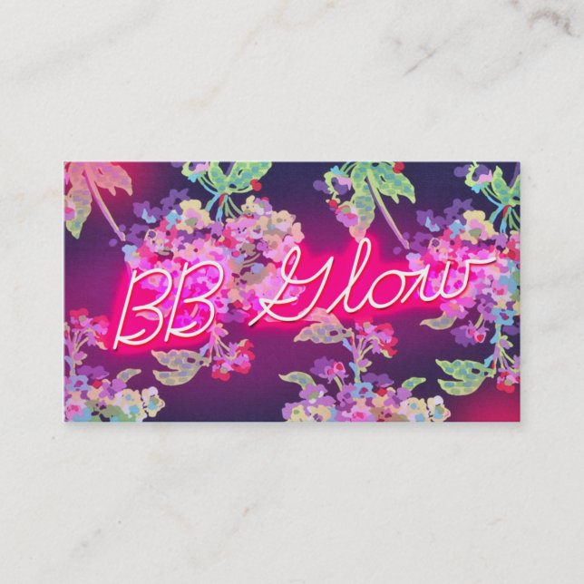 CARTE DE VISITE LUEUR FAITE SUR COMMANDE DE BB (Devant)