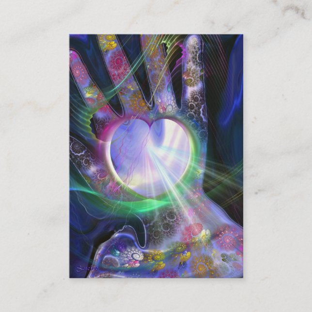 Carte De Visite Lumière de la panacée (Devant)