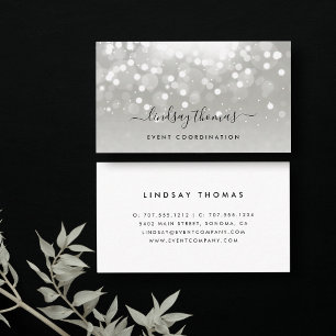 Carte De Visite Luminosité Platine