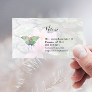 Carte de visite Luna Moth