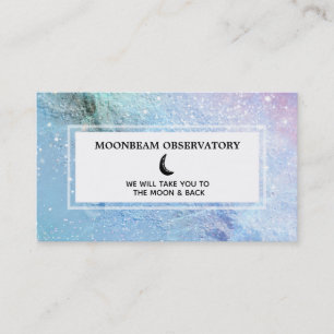 Carte De Visite *~* Luna Pastel Moon Lunaire Surface