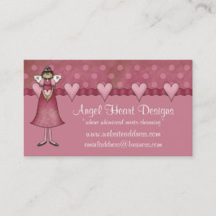 Carte de visite lunatique :: Angel Heart Design