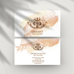 Carte De Visite Lune céleste holistique Troisième oeil Yoga Busine