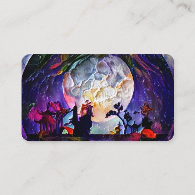 Carte De Visite Lune de l'Asie (Devant)