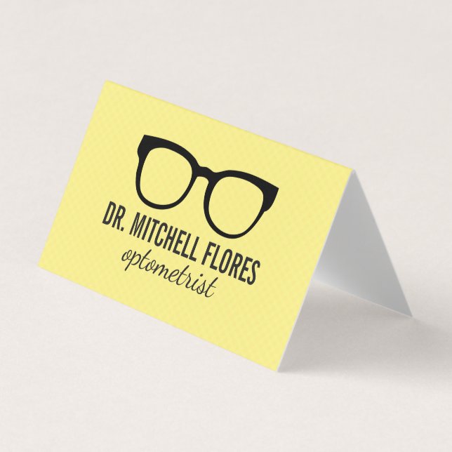 Carte De Visite Lunettes (Devant)
