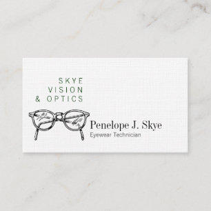 Carte De Visite Lunettes de vue Optique Vision Skye Spectacles