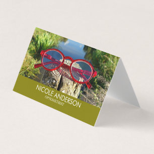 Carte De Visite Lunettes d'optométriste