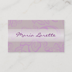 Carte De Visite LUSCIEUSE LAINE Vintage Fashion Designer Card