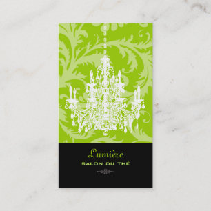 Carte De Visite lustre pavo+blanc PixDezines/fond bricolage