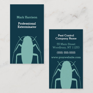 Carte De Visite Lutte contre les parasites