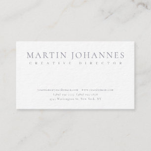 Carte De Visite Luxe Créatif Élegant Épais Professionnel