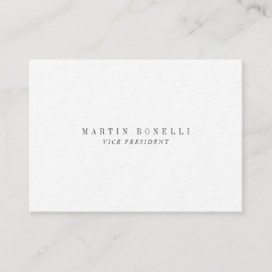 Carte De Visite Luxe Épais Professionnel Grand Tendance