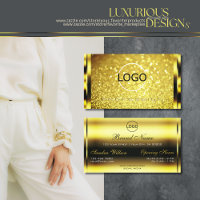 Luxe Golden Sparkle Yellow Gold Parties scintillan