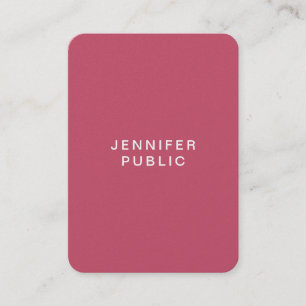 Carte De Visite Luxe Simple Modèle Trend Colors Premium Pearl