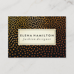 Carte De Visite Luxe Speckled Motif