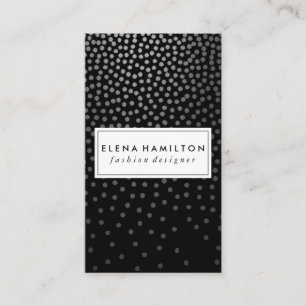 Carte De Visite Luxe Speckled Motif