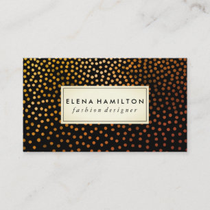 Carte De Visite Luxe Speckled Motif