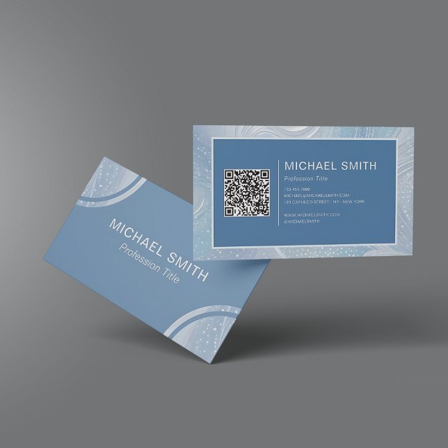 Carte de visite Luxe Square – Professionnelle (Créateur téléchargé)