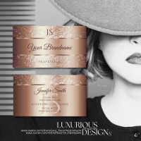 Luxueux Rose Gold Sparkle Parties scintillant et I