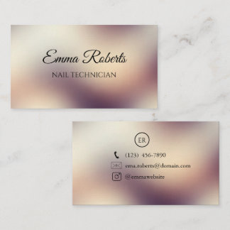 Carte De Visite Luxury Gold Elegant Business Card | Modern Minimal