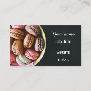 Carte De Visite Macarons
