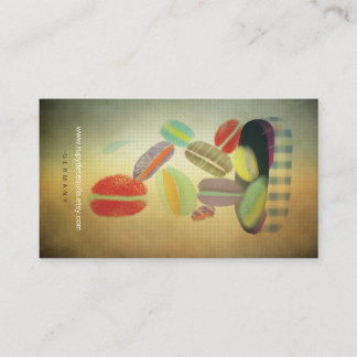 Carte de visite Macarons