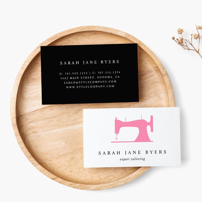 Carte De Visite Machine à coudre | Altérations des tailles Seamstr (Créateur téléchargé)