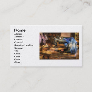 Carte De Visite Machine à coudre - machine à coudre III