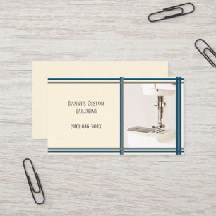 Carte De Visite Machine à coudre sur mesure