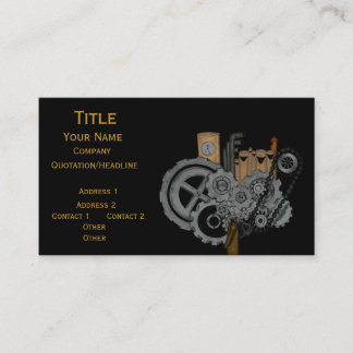 Carte De Visite Machines à vapeur