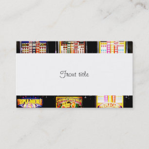 Carte De Visite Machines de rêve - Machines à sous Lucky