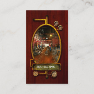 Carte De Visite Machiniste - Pompage pièces 1905