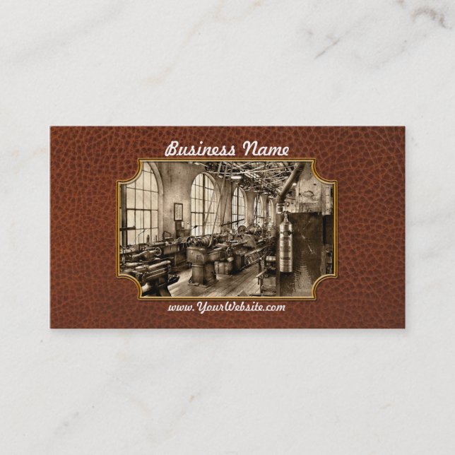 Carte De Visite Machiniste - sécurité première (Devant)