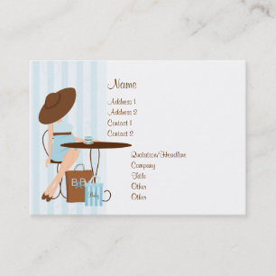 Carte De Visite Magasin de bébé
