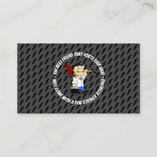 Carte De Visite Magasin de guitares personnalisées Atelier de luth