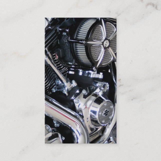 Carte De Visite Magasin de personnalisation de mécanicien de (Devant)