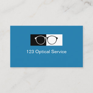 Carte De Visite Magasin de soins optiques d'opticien
