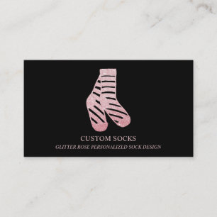 Carte De Visite Magasin de stock Rose Gold
