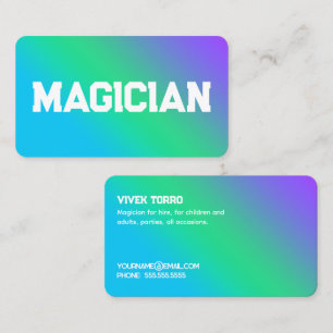 Carte De Visite Magicien