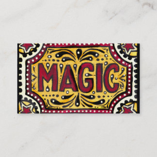 Carte De Visite Magie