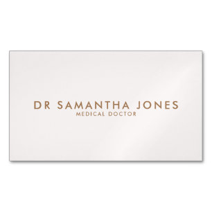 CARTE DE VISITE MAGNÉTIQUE 