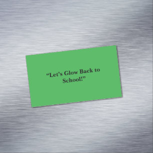 CARTE DE VISITE MAGNÉTIQUE 