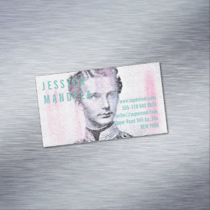 Carte De Visite Magnétique Aquarelle