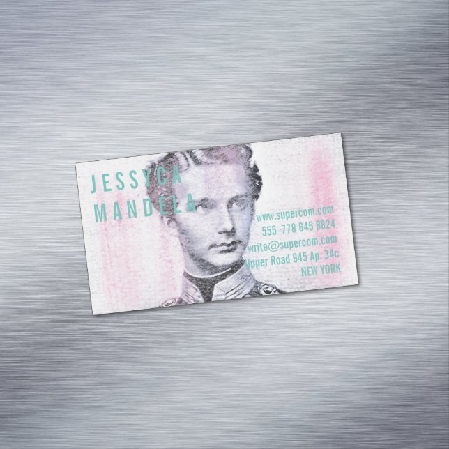 Carte De Visite Magnétique Aquarelles délice (In Situ)