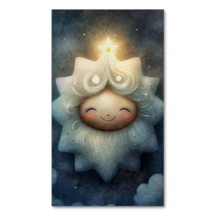 Carte De Visite Magnétique Art mystique céleste