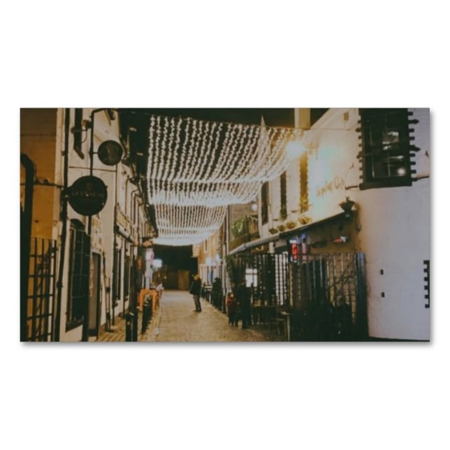 Carte De Visite Magnétique Ashton Lane, Glasgow, Écosse (devant)