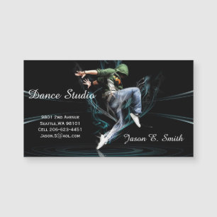 Carte de visite magnétique - Atelier de danse