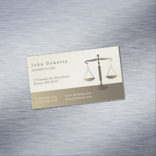 Carte De Visite Magnétique Avocat professionnel de l'avocat  