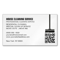Balai Nettoyant Janitorial Code Qr Simple
