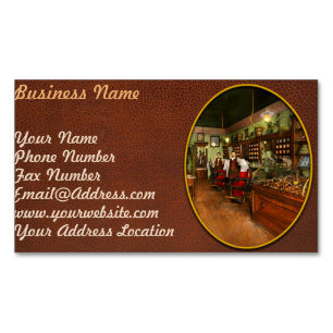 Carte De Visite Magnétique Barbier - Tuyau gratuit avec chaque coupe de cheve